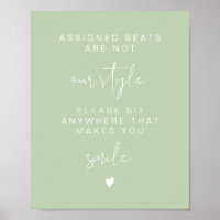 Leah Vibrant Sit Anywhere No Assigned Seats