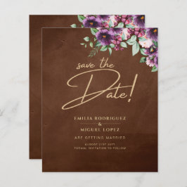 LeahG Brown Berry Plum Lila Wedding Herbst