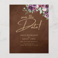 LeahG Brown Berry Plum Lila Wedding Herbst