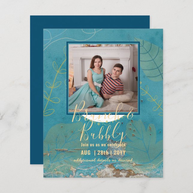 LeahG BUDGET Brunch Bubbly FOTO Wedding (Vorne/Hinten)