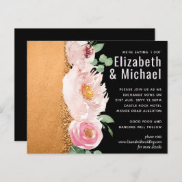 LeahG Budget Rose Glamour Girly Wedding