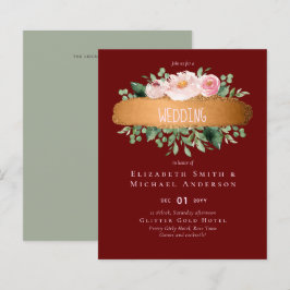 LeahG Budget Rose Glamour Girly Wedding