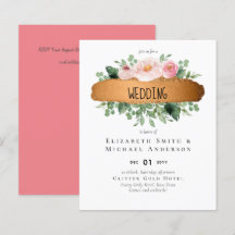 LeahG Budget Rose Gold Glam Wedding