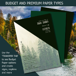 LeahG Forest Pine Winter Trees Brautparty