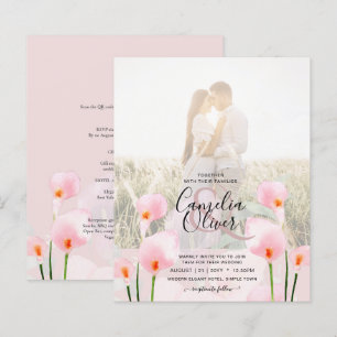 LeahG Pink Calla Lily FOTO Overlay