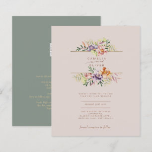 LeahG Summer Boho Blume Wedding