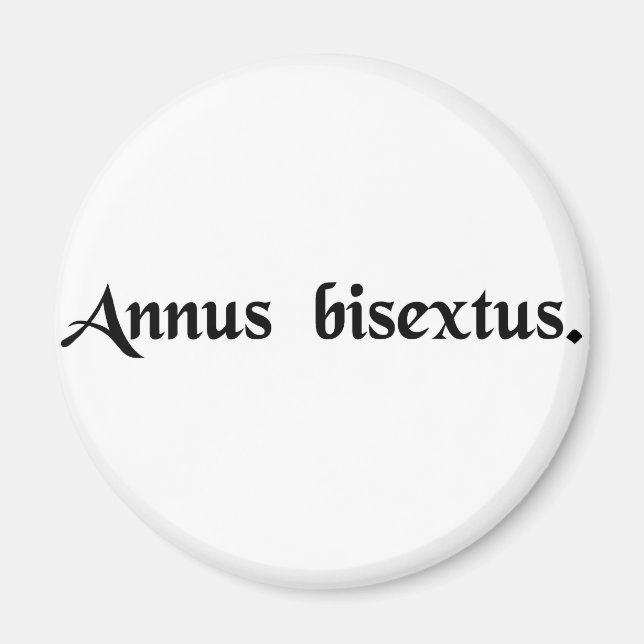 Leaisjahr Magnet (Vorne)