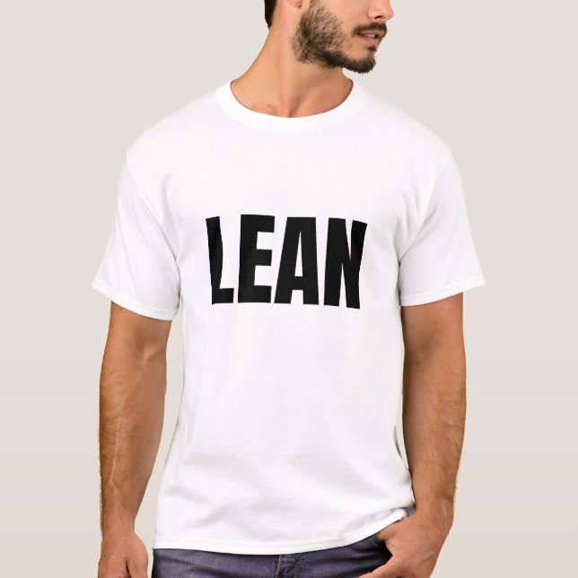Lean (Dark) T-Shirt (Vorderseite)