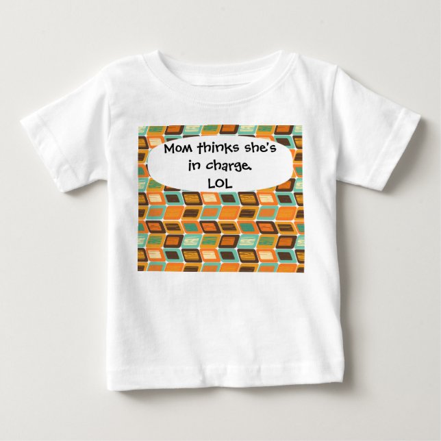 Lean der 1970er baby t-shirt (Vorderseite)