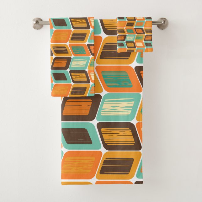 Lean der 1970er badhandtuch set (Insitu)