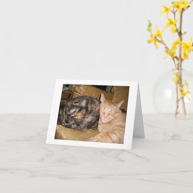 Lean On Me Note Card Karte (Gelbe Blume)