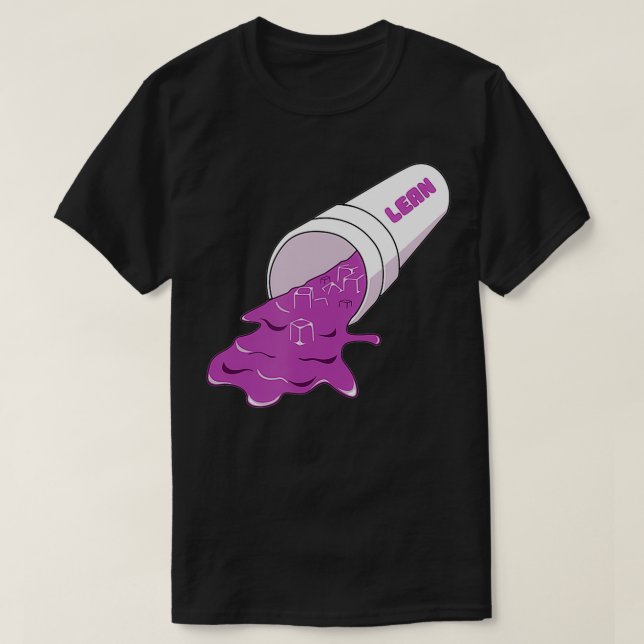 Lean Purple Drank  T-Shirt (Design vorne)