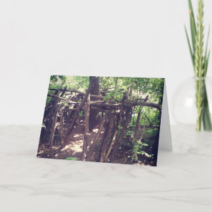 "Lean-to-Sweet Lean-to"-Well-Card Karte