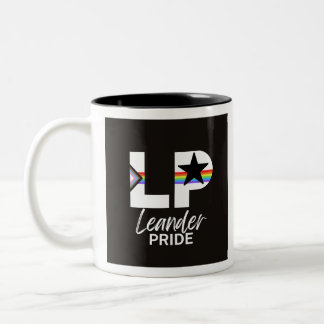 Leander PRIDE Merch! Zweifarbige Tasse