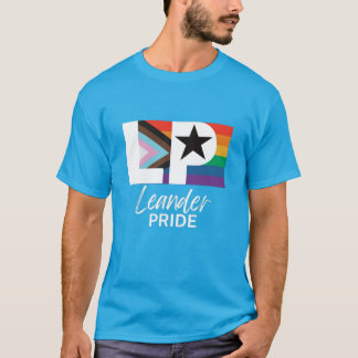 Leander PRIDE Progressive Flag T - Shirt