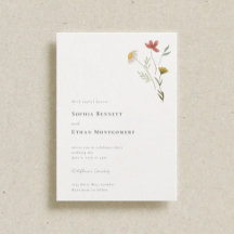Leander Rustic Wildblume Boho Floral Wedding