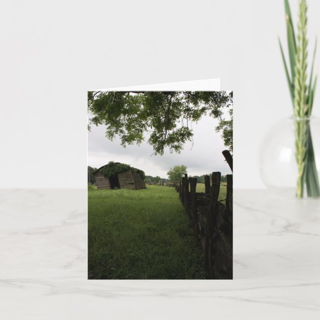Leaning Notecard Karte (Vorderseite)