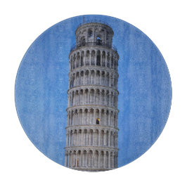Leaning Tower at Dusk Schneidebrett