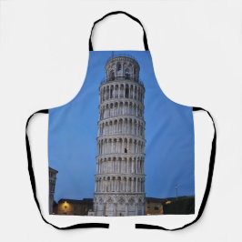 Leaning Tower at Dusk Schürze