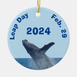 Leap Day 29. Februar 2024 Keramik Ornament