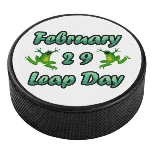 Leap Day 29. Februar Eishockey Puck