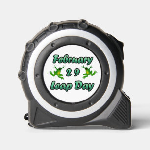 Leap Day 29. Februar Maßband