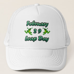 Leap Day 29. Februar Truckerkappe