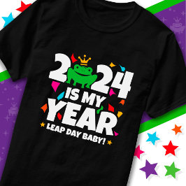 Leap Day Leaper 2024 ist mein Jahr 29. Februar Geb T-Shirt
