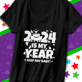Leap Day Leaper 2024 ist mein Jahr 29. Februar Geb T-Shirt