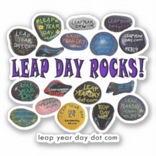 LEAP DAY ROCKS! AUFKLEBER