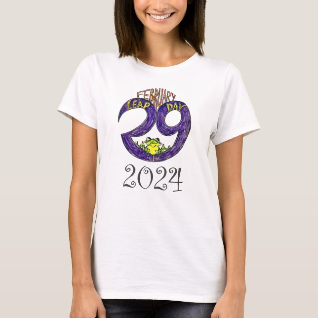 LEAP-JAHR 2024 T-Shirt (Vorderseite)