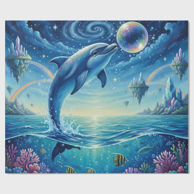 Leap of wonder geschenkpapier (Flach)