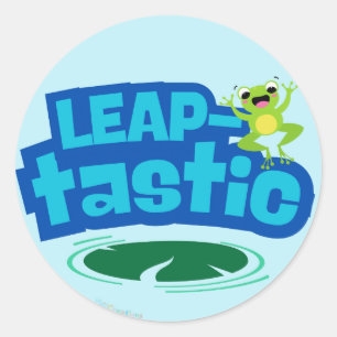 Leap-TASTIC Runder Aufkleber