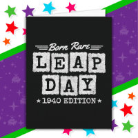 Leap Year 1940 Geboren Selten 1940 Leap Day Geburt