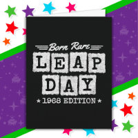 Leap Year 1968 Geboren Selten 1968 Leap Day Geburt