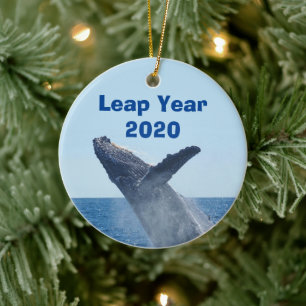 Leap Year 2020 Keramik Ornament
