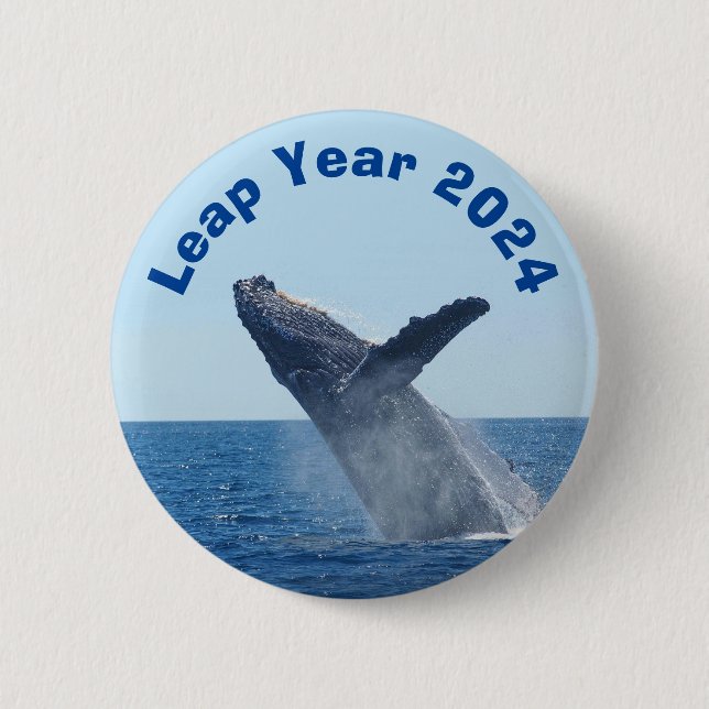 Leap Year 2024 Button (Vorderseite)