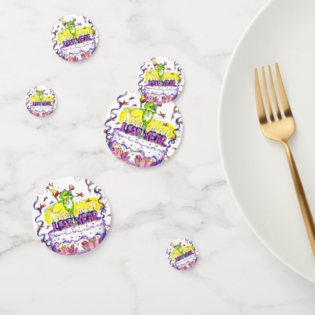 Leap Year Confetti Konfetti (Gruppe)