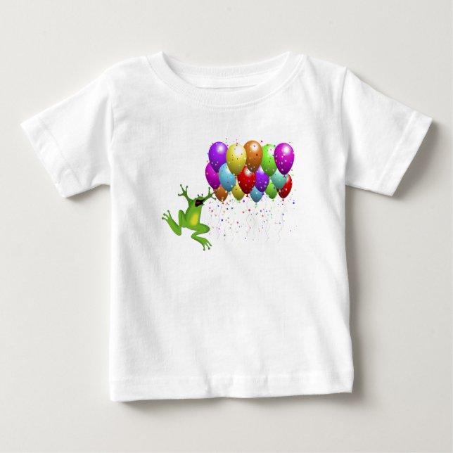 Leap Year Frosch Baby Shirt (Vorderseite)