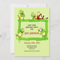 Leap Year Frosch Birthday