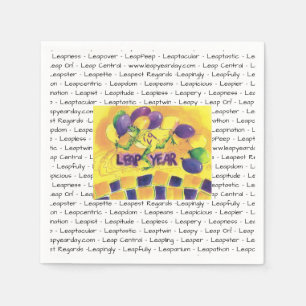 Leap Year Party Napkins Serviette