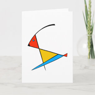 Leapfrog Hare Blank Grußkarte Karte