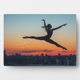 Leaping Ballerina Fotoplatte