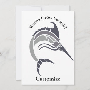 Leaping Schwertfisch Thunder_Cove Einladung