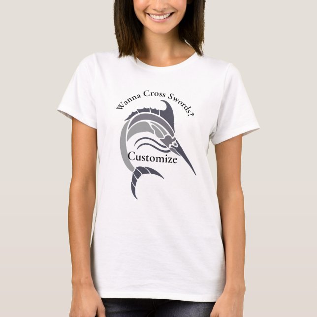 Leaping Schwertfisch Thunder_Cove T-Shirt (Vorderseite)