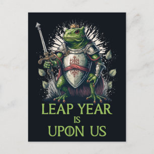 Lear Year ist auf uns, Froschkrieger Postkarte