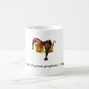 Lear Zitat-Tasse Tasse