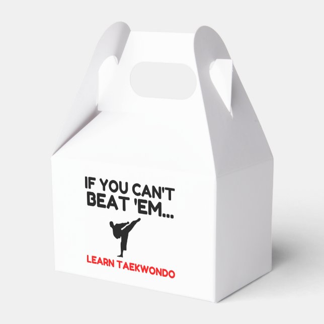 Learn Taekwondo Geschenkschachtel (Vorderseite)