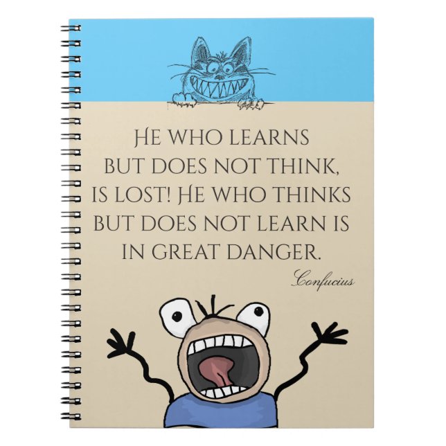 Learning 2 Foto Notebook Notizblock (Vorderseite)