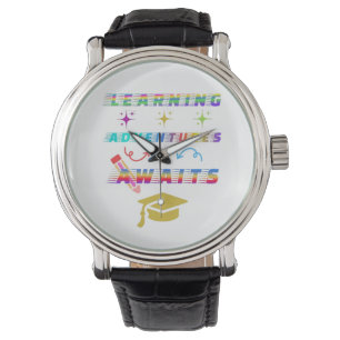 Learning Adventure Awaits, Erster Schultag Armbanduhr